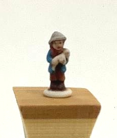 Tiny Hummel Figurine, Lost Sheep, by B. Neiswener